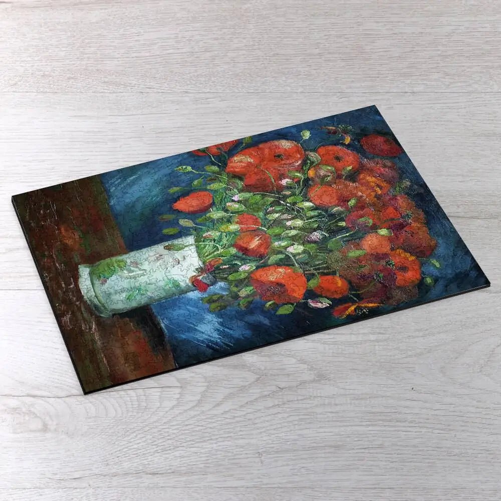 Vase with Poppies Puzzle - PuzzlesPrint
