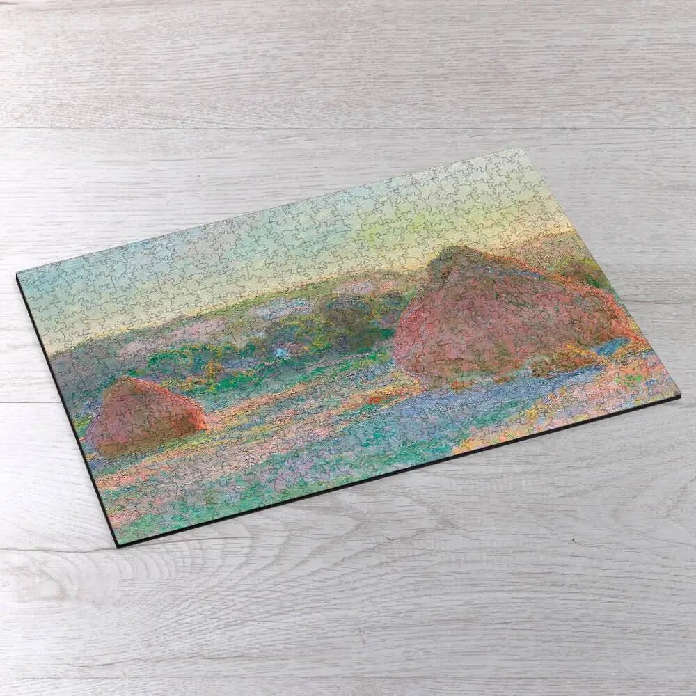 Stacks of Wheat (End of Summer) Puzzle - PuzzlesPrint