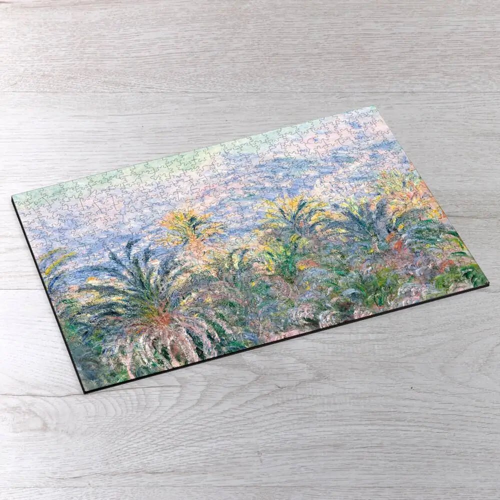 Palm Trees at Bordighera Puzzle - PuzzlesPrint