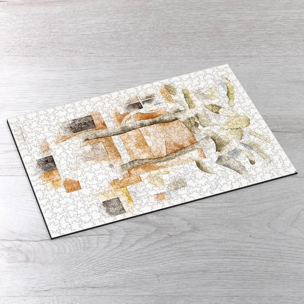 Bermuda, Houses Seen Through Trees Puzzle - PuzzlesPrint