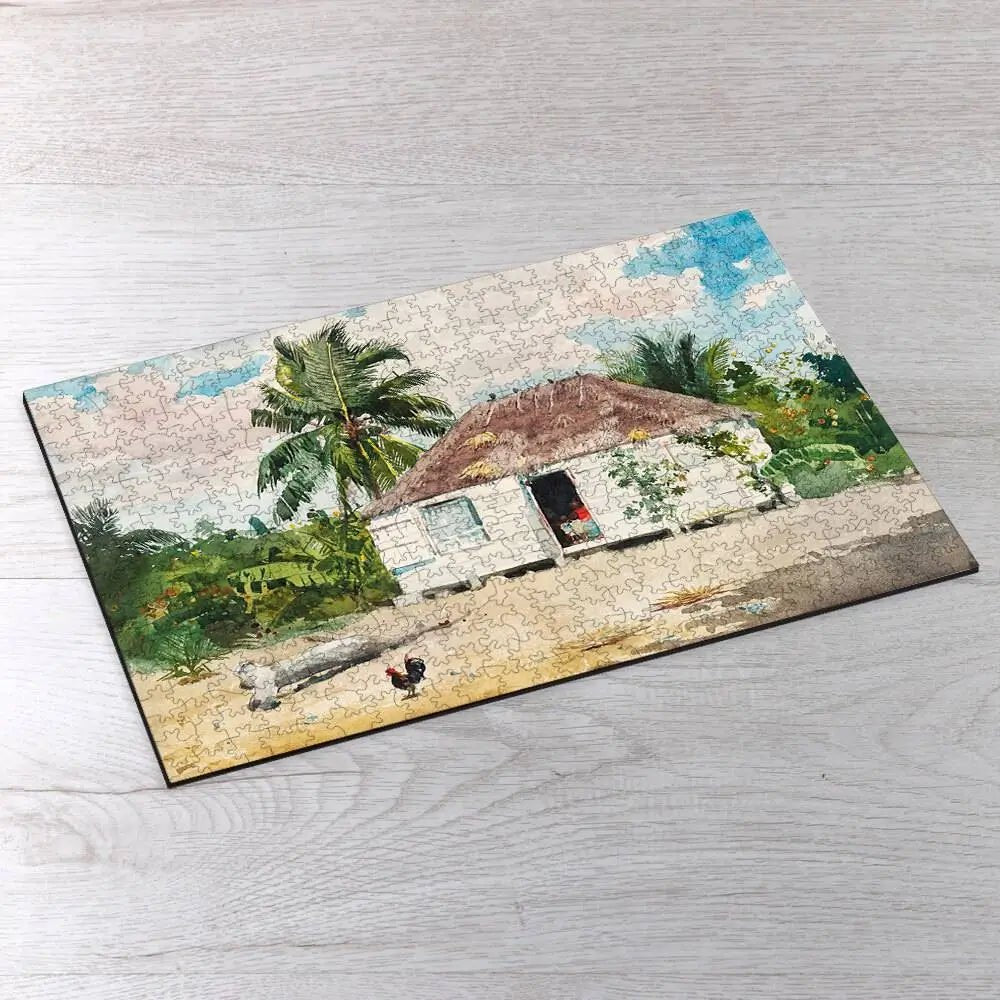 Native hut at Nassau Puzzle - PuzzlesPrint