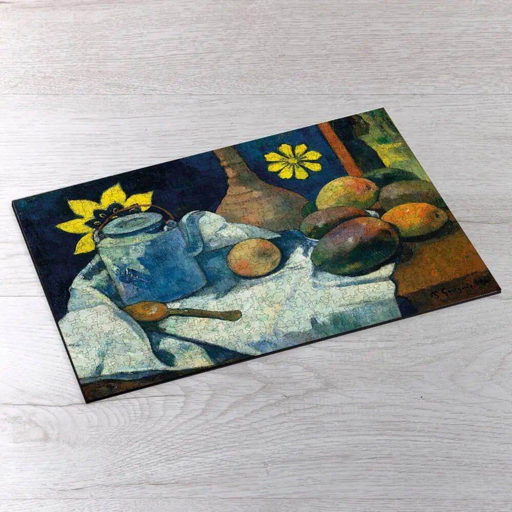 Still Life with Teapot and Fruit Puzzle - PuzzlesPrint