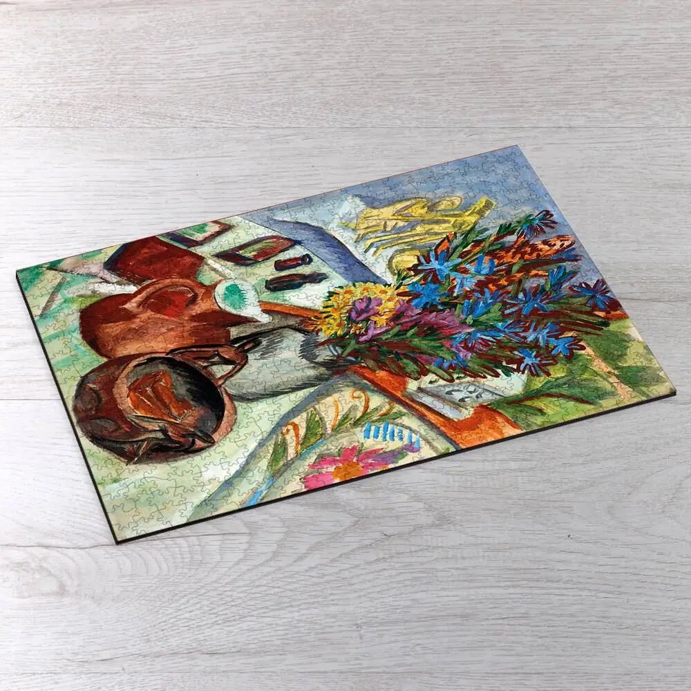 Still Life with Jug and African Bowl Puzzle - PuzzlesPrint