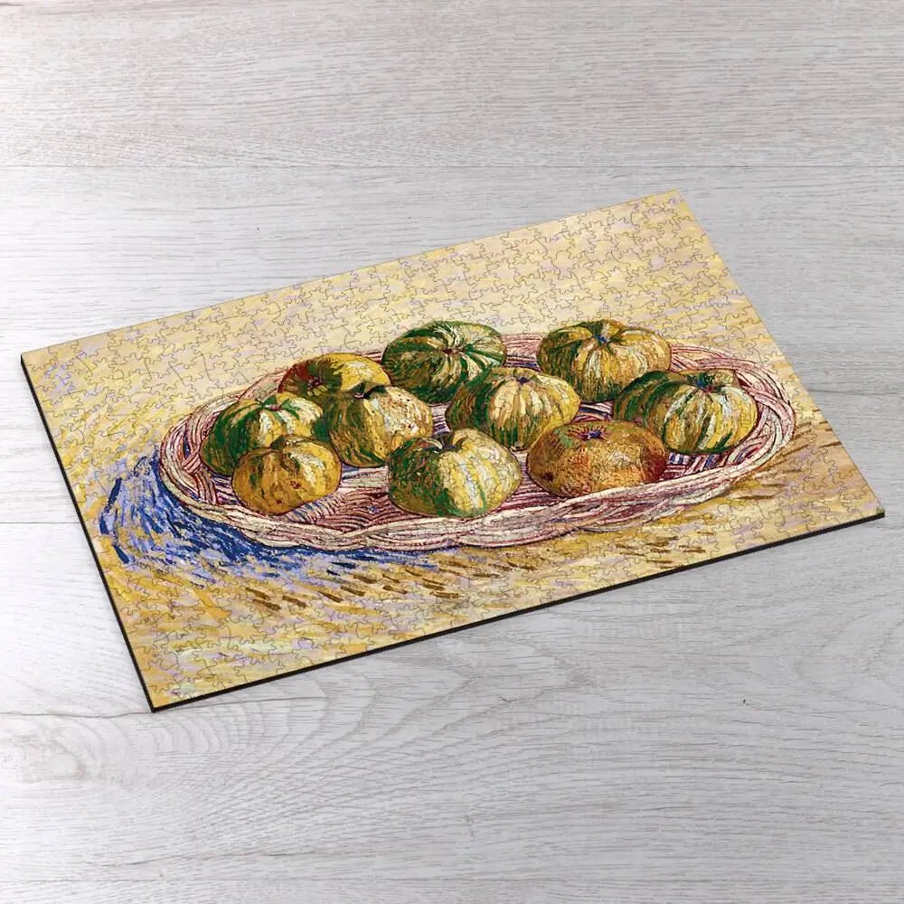 Still Life with Basket of Apples Puzzle - PuzzlesPrint