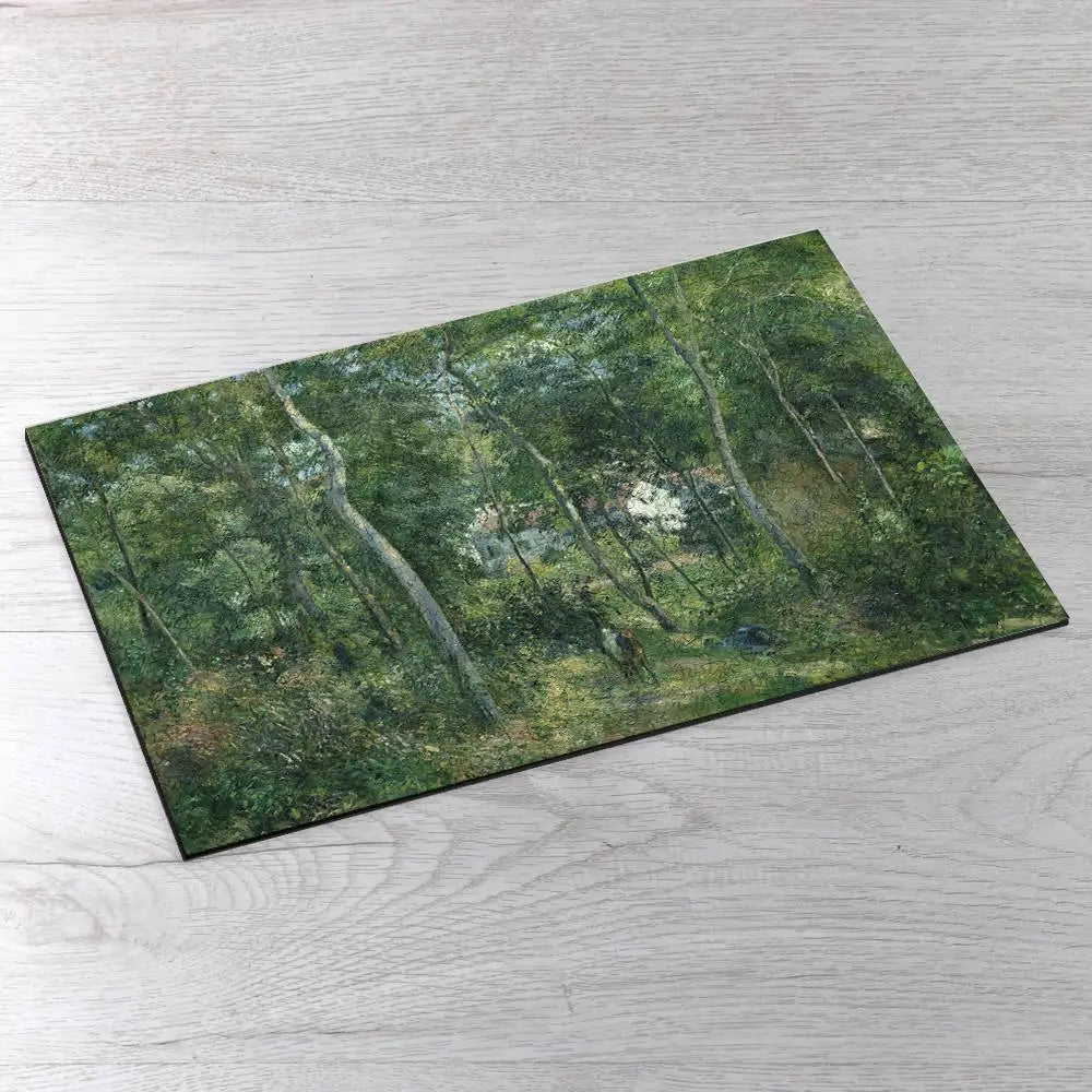 Edge of the Woods Near L'Hermitage, Pontoise Puzzle - PuzzlesPrint