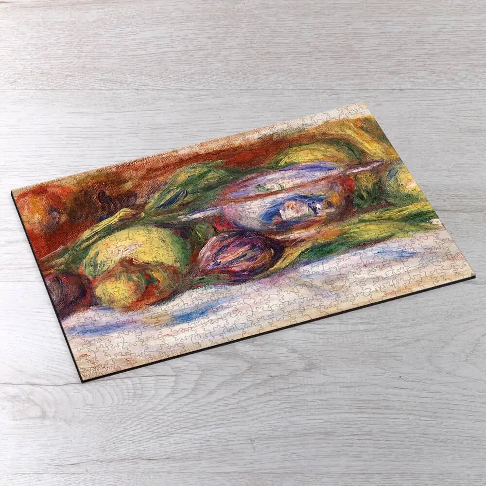 Bowl, Figs, and Apples Puzzle - PuzzlesPrint