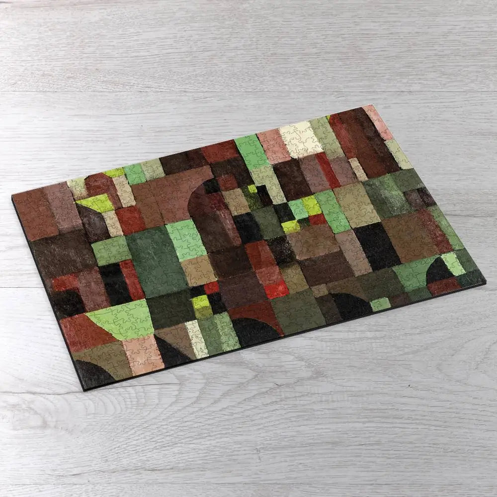 Red Green Architecture Puzzle - PuzzlesPrint