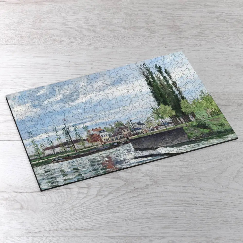 The Lock at Pontoise Puzzle - PuzzlesPrint
