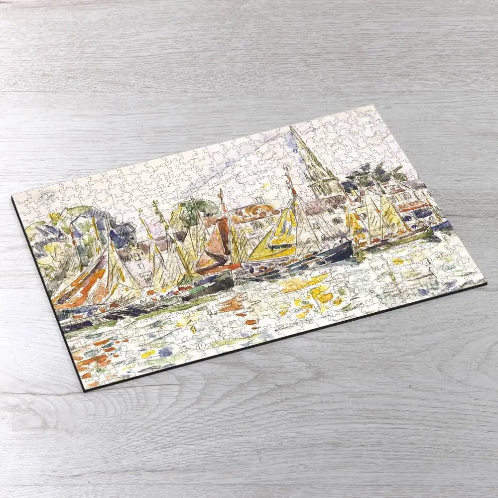 Le Pouliguen, Fishing Boats Puzzle - PuzzlesPrint