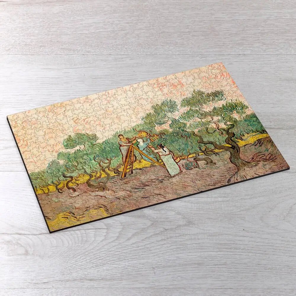 Women Picking Olives Puzzle - PuzzlesPrint