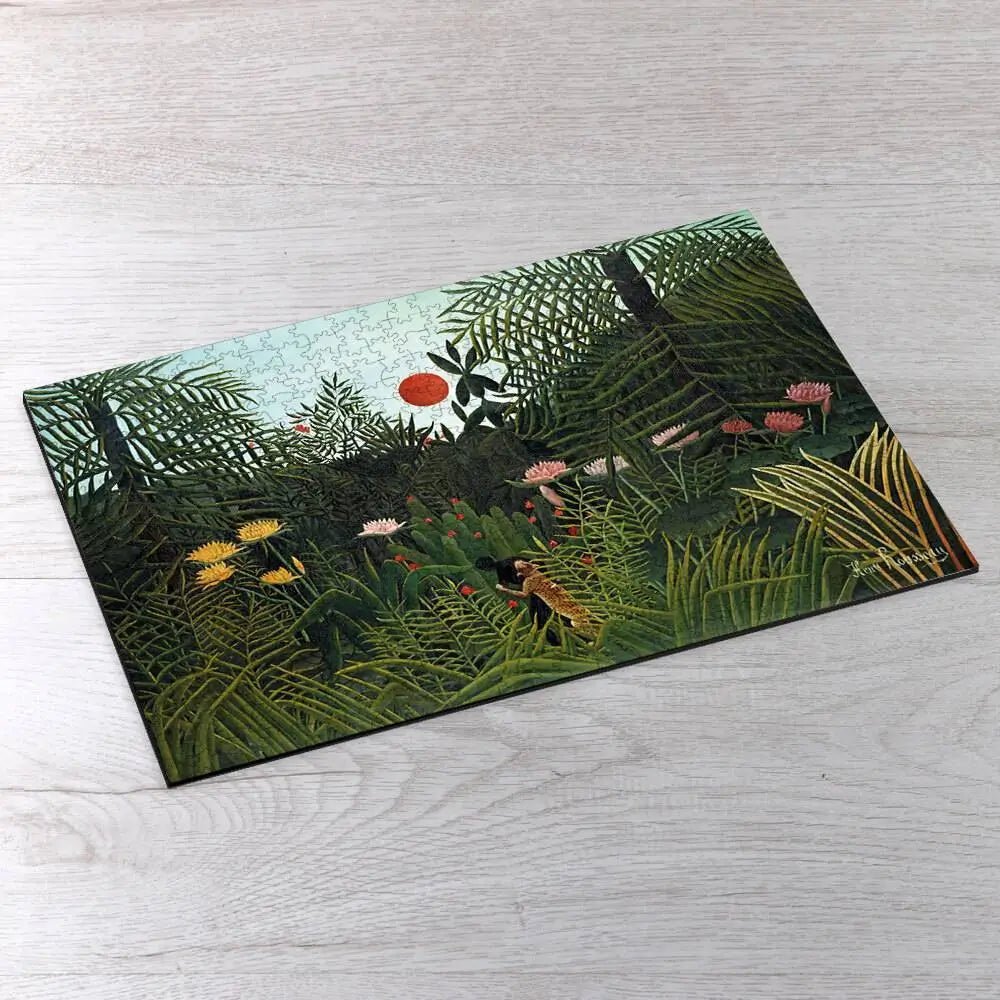 Virgin Forest at Sunset Puzzle - PuzzlesPrint