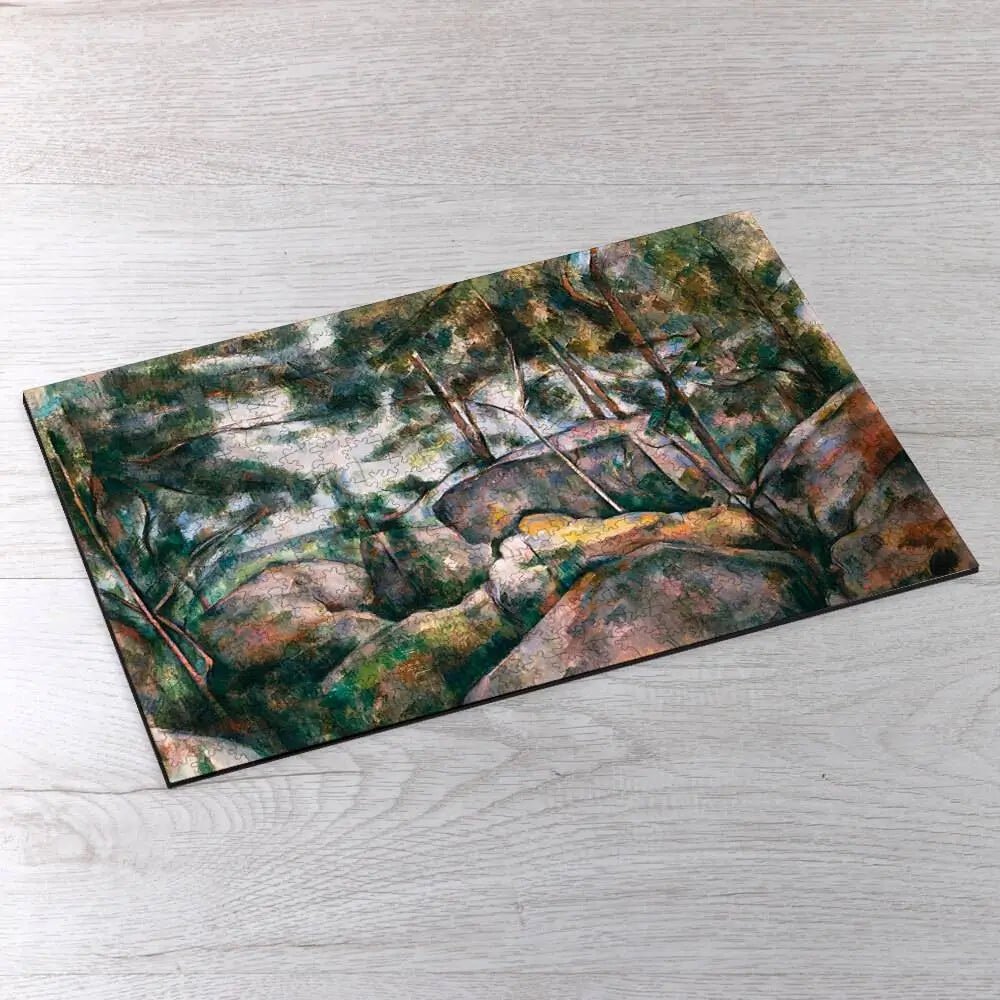 Rocks at Fontainebleau Puzzle - PuzzlesPrint