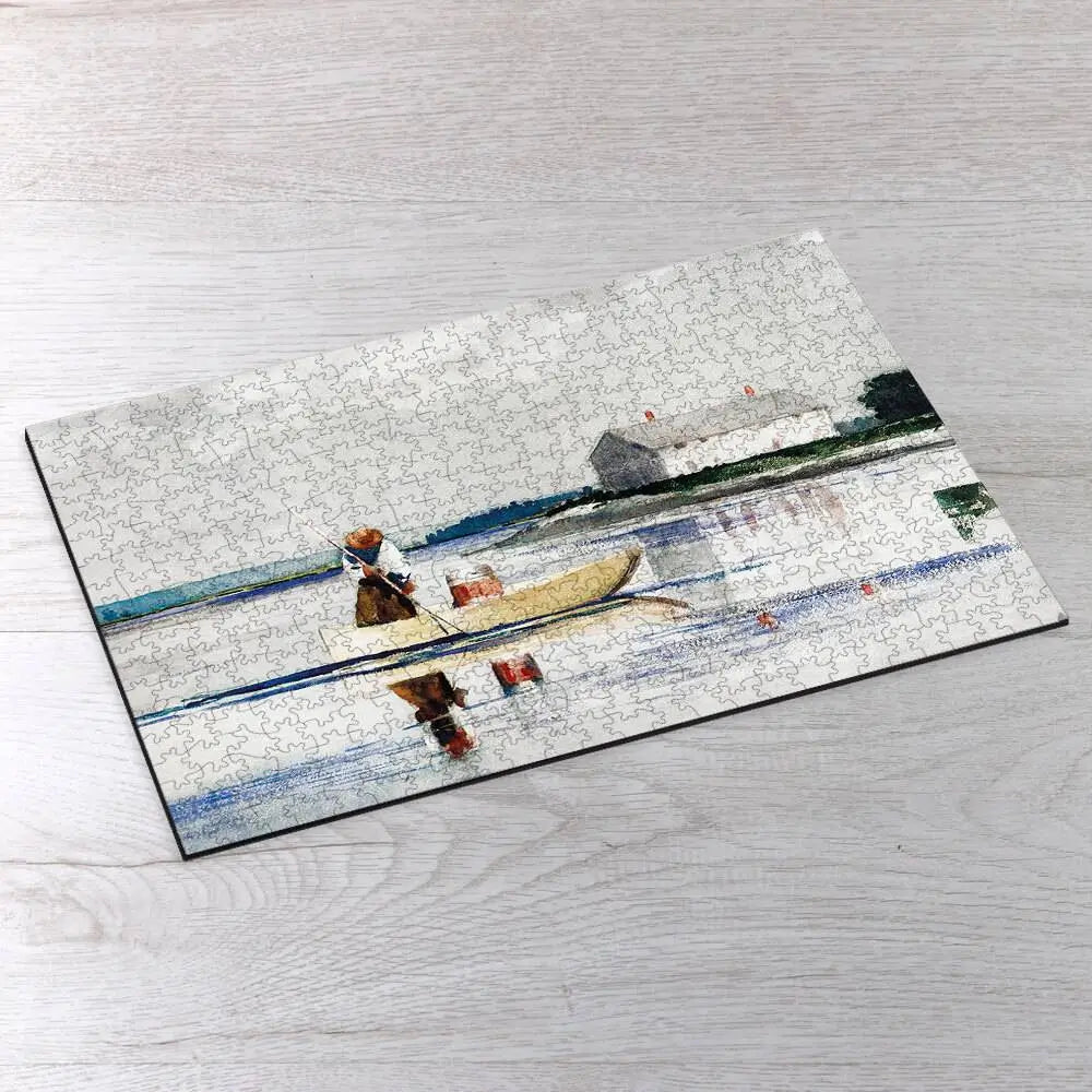 Spearing Eels Puzzle - PuzzlesPrint