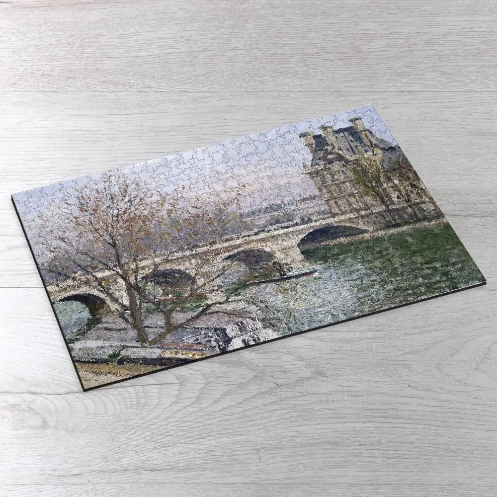 Pont Royal and the Pavillon de Flore Puzzle - PuzzlesPrint