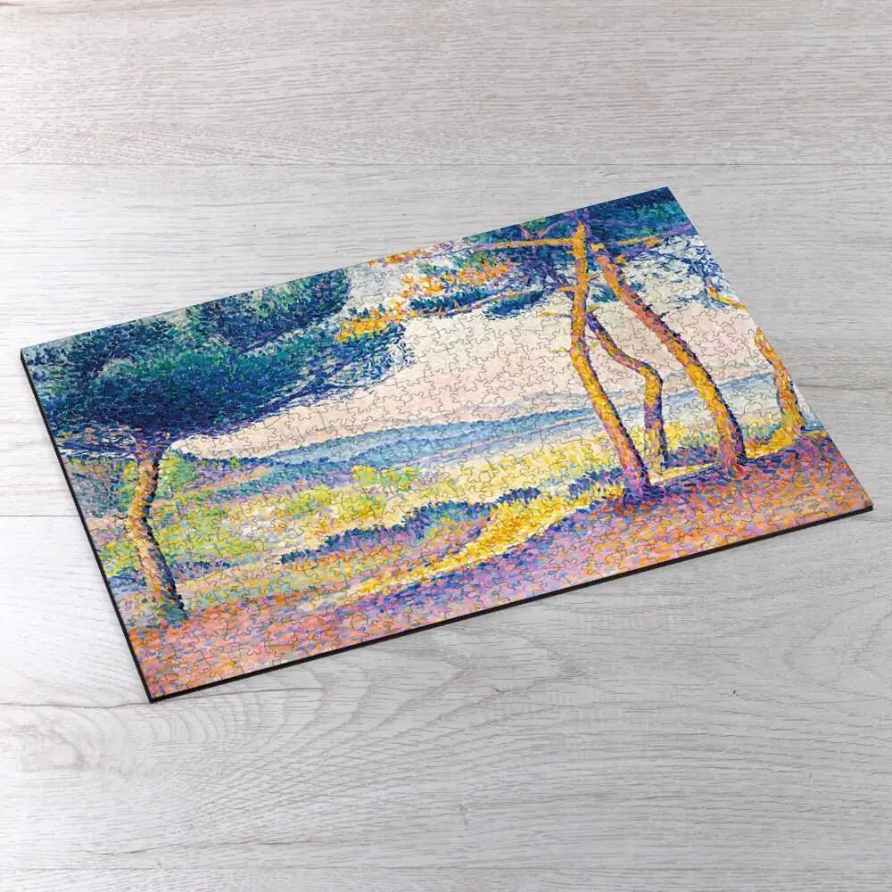 Pines Along the Shore Puzzle - PuzzlesPrint