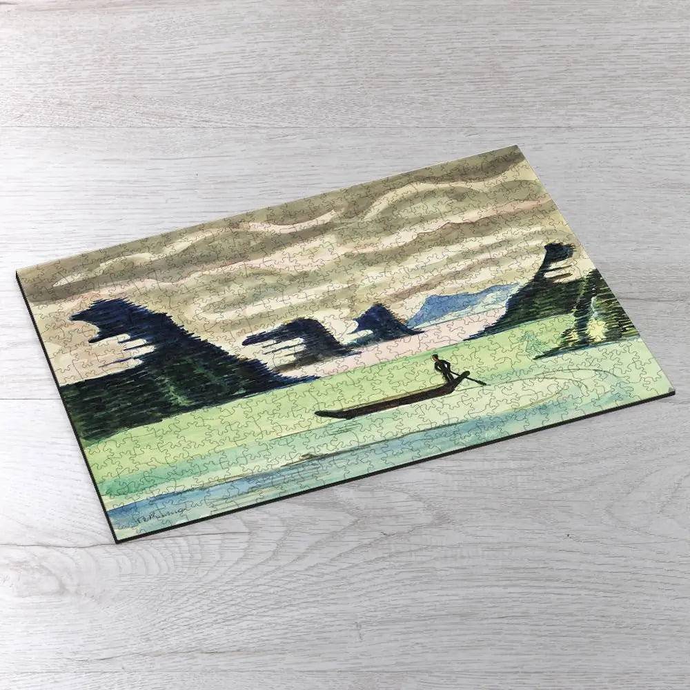 Mountain Lake Puzzle - PuzzlesPrint