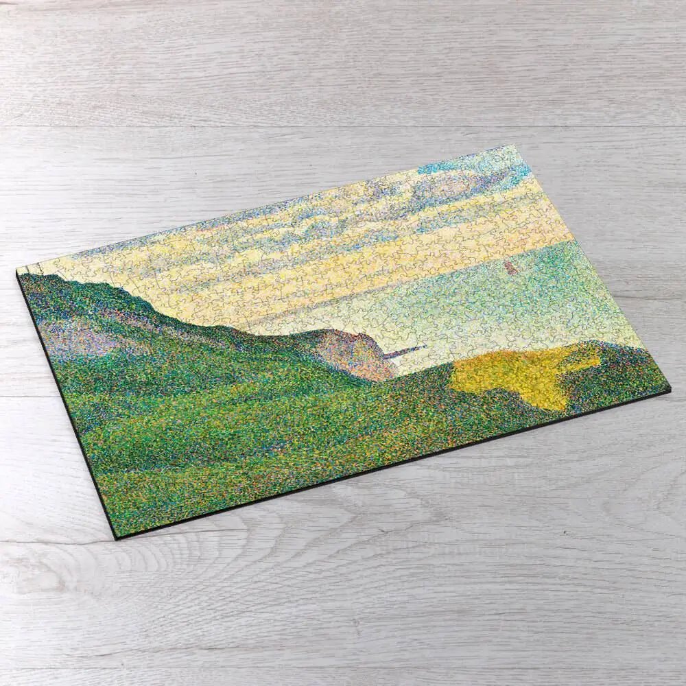 Seascape at Port - en - Bessin, Normandy Puzzle - PuzzlesPrint