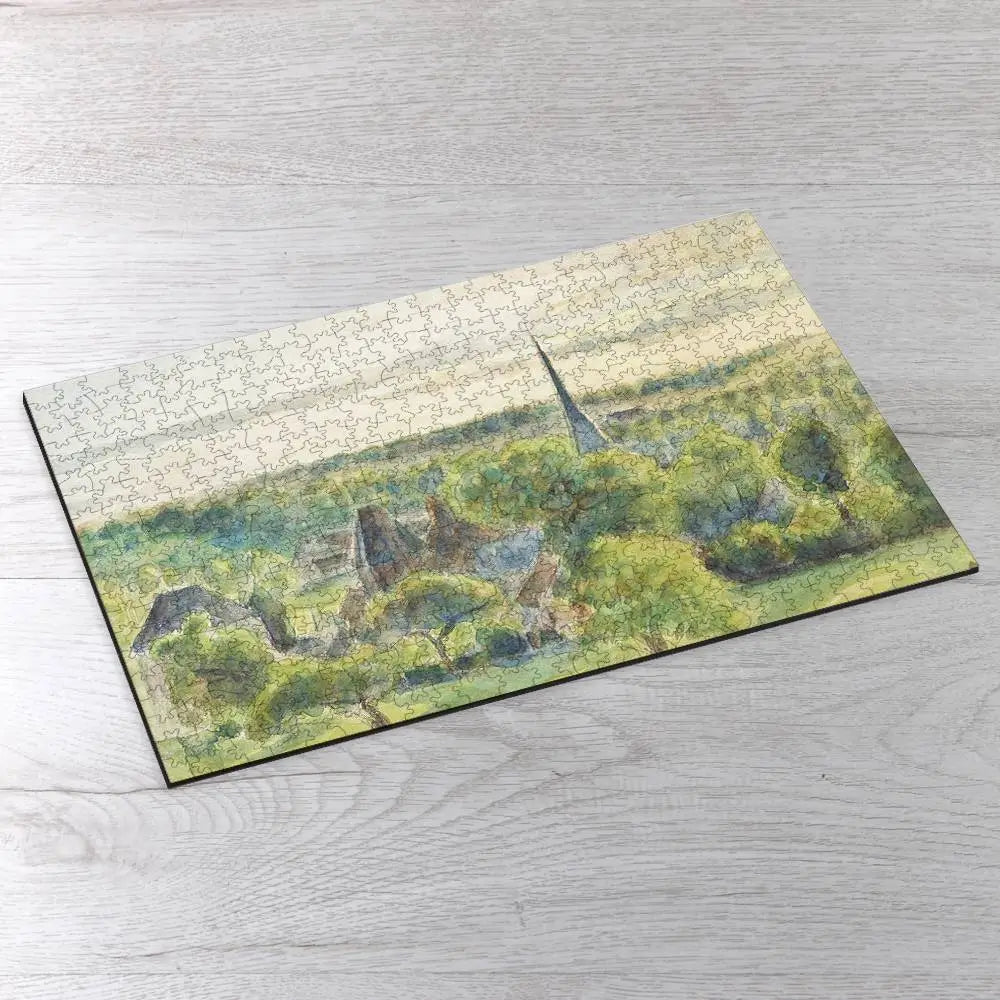 Landscape at Eragny Puzzle - PuzzlesPrint
