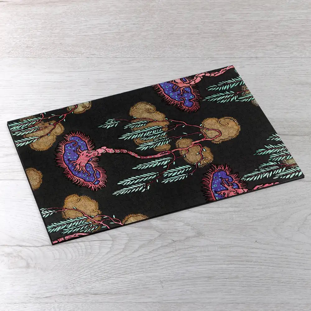 Tree Pochoir Pattern in Oriental Style Puzzle - PuzzlesPrint