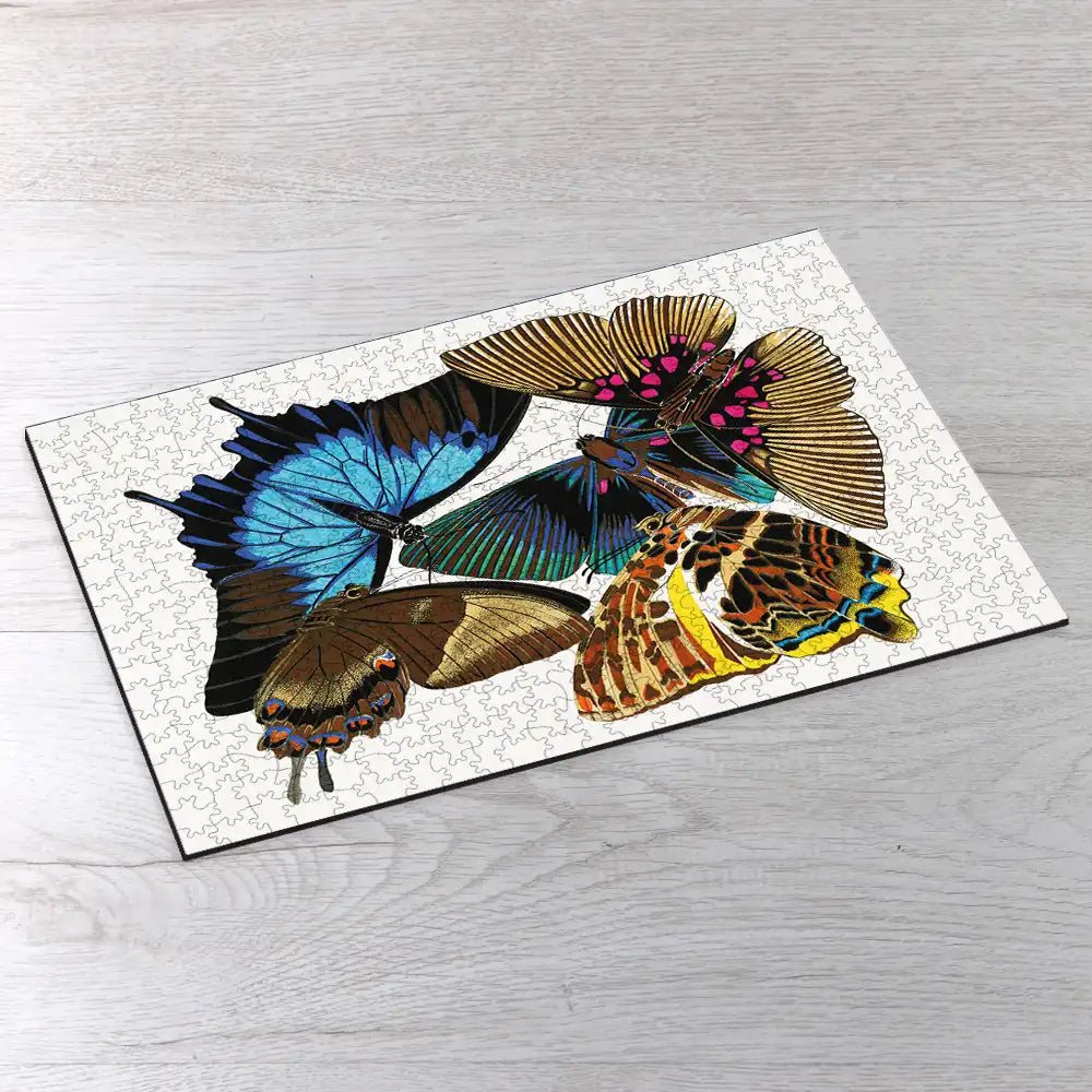 Vintage Butterflies II Puzzle - PuzzlesPrint