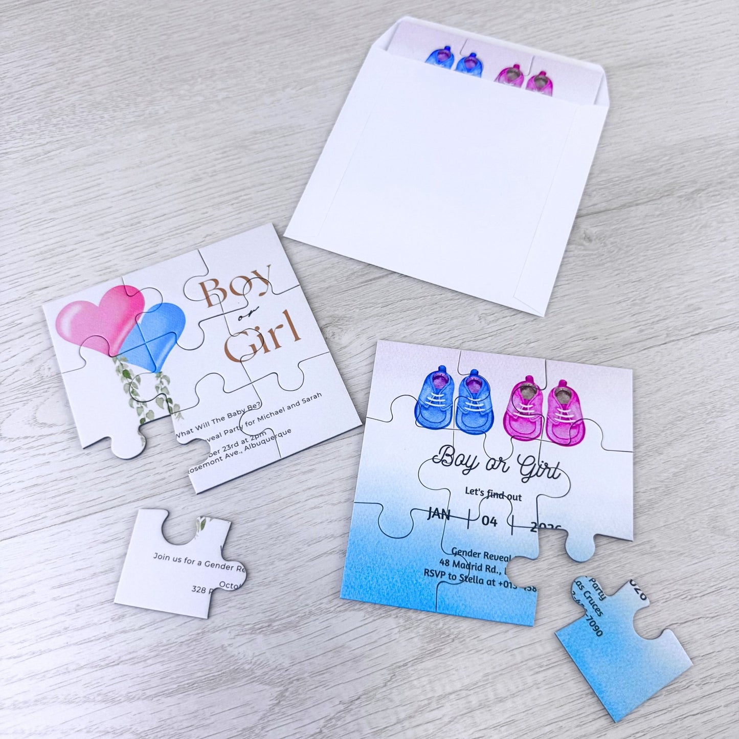 Card Puzzle - Make Invitations or Greeting Cards - PuzzlesPrint