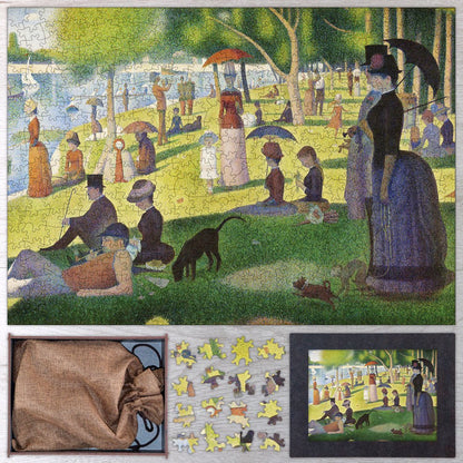 A Sunday Afternoon on the Island of La Grande Jatte Puzzle - PuzzlesPrint