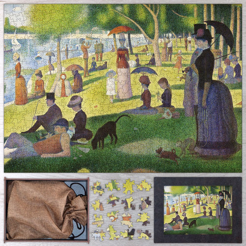 A Sunday Afternoon on the Island of La Grande Jatte Puzzle - PuzzlesPrint