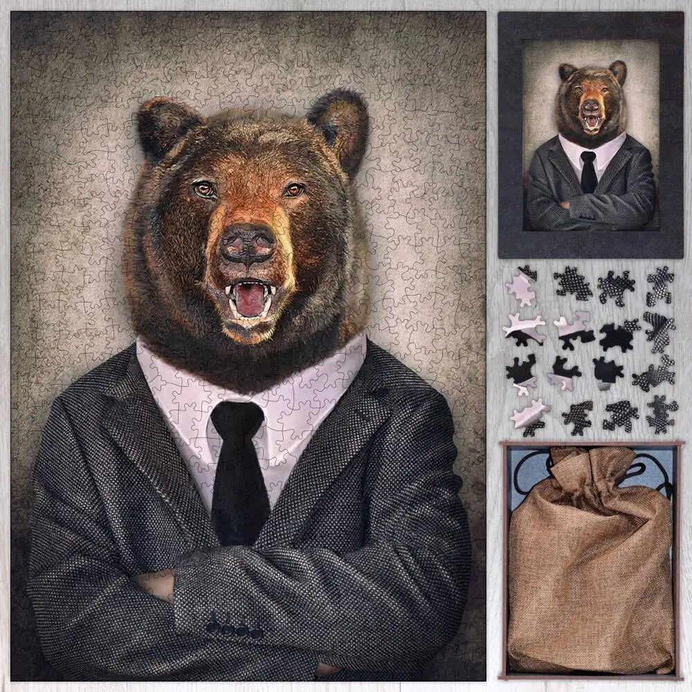 Bear Puzzle - PuzzlesPrint
