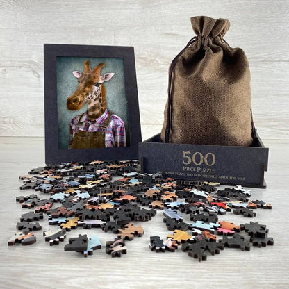 Giraffe Puzzle - PuzzlesPrint