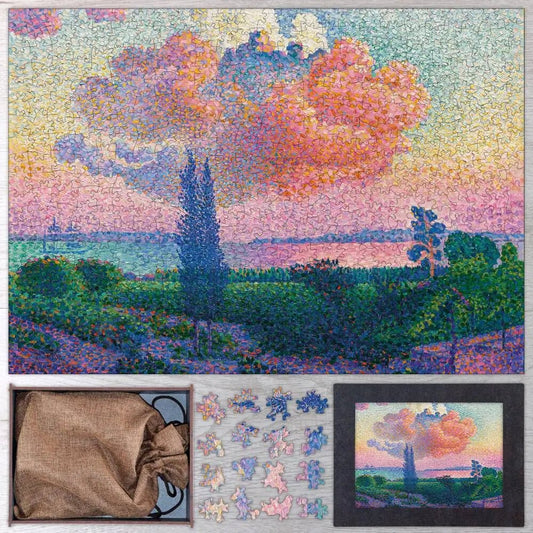 The Pink Cloud Puzzle - PuzzlesPrint