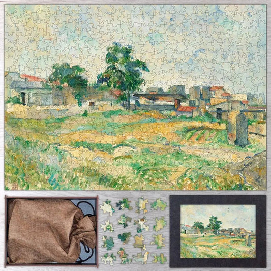 Landscape near Paris Puzzle - PuzzlesPrint