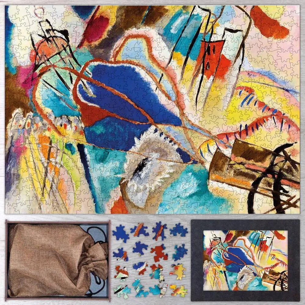 Improvisation No. 30 (Cannons) Puzzle - PuzzlesPrint