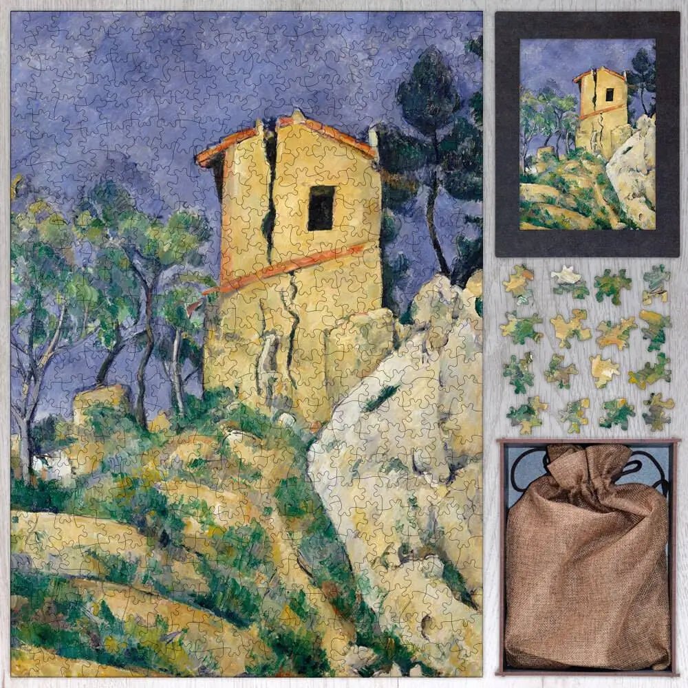 The House with the Cracked Walls Puzzle - PuzzlesPrint