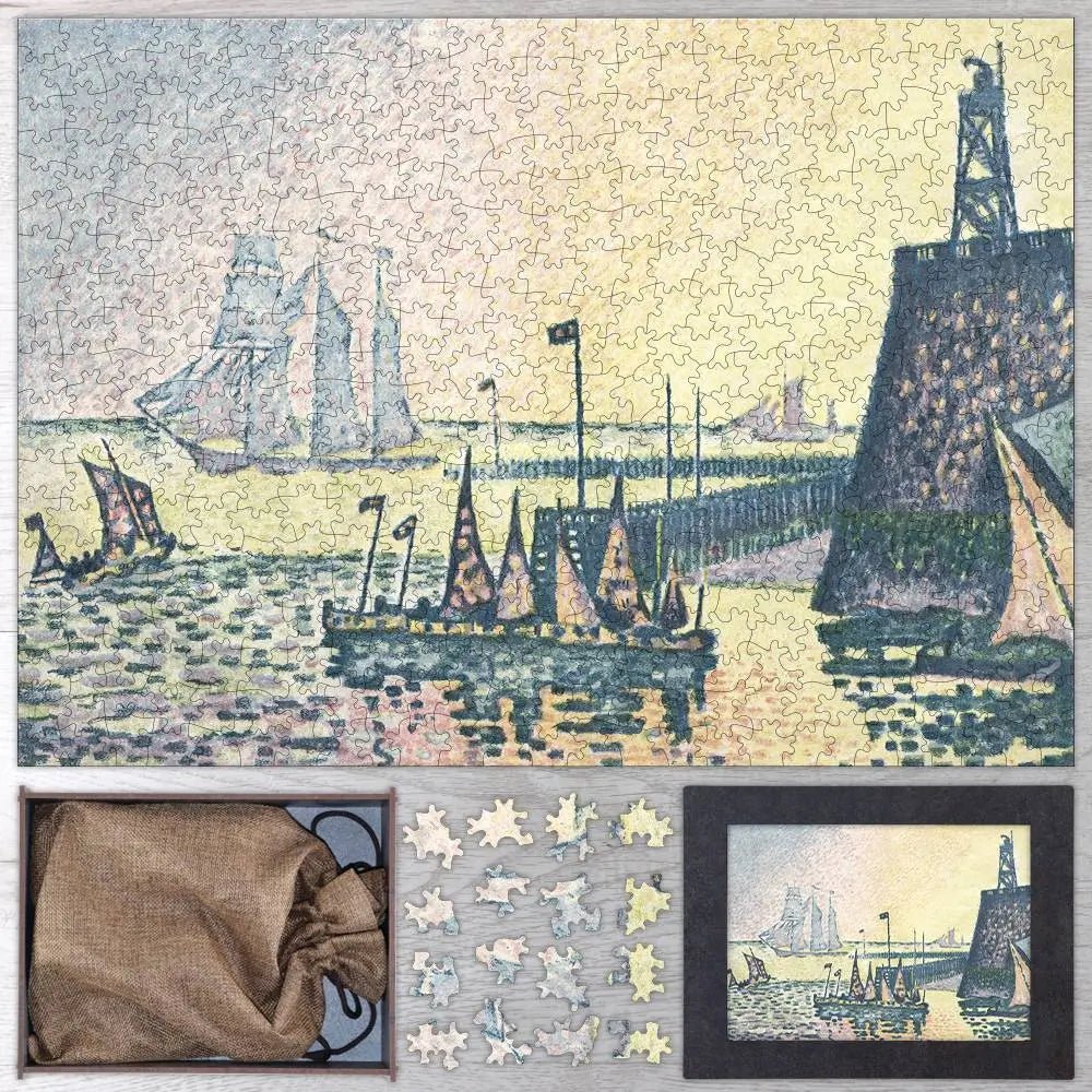 Evening (The Jetty of Vlissingen) Puzzle - PuzzlesPrint