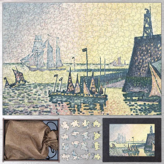 Evening (The Jetty of Vlissingen) Puzzle - PuzzlesPrint