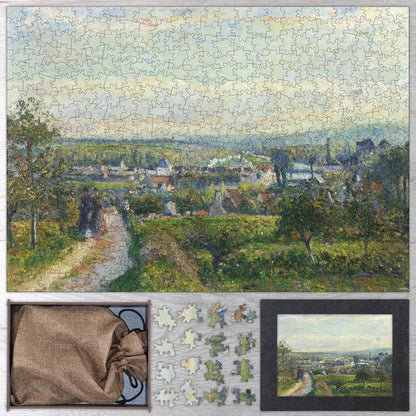 View of Saint - Ouen - l’Aumône Puzzle - PuzzlesPrint