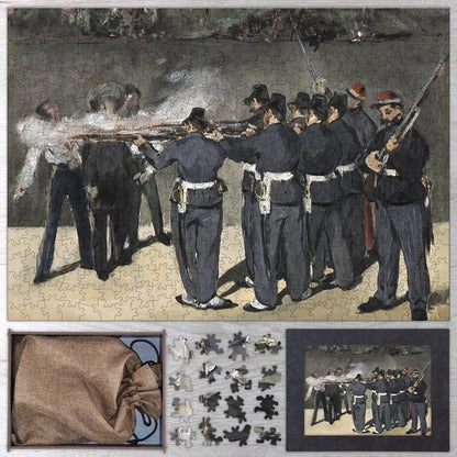 The Execution of Emperor Maximilian Puzzle - PuzzlesPrint