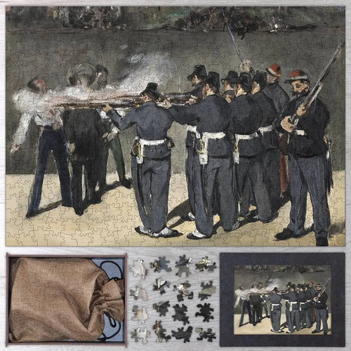 The Execution of Emperor Maximilian Puzzle - PuzzlesPrint