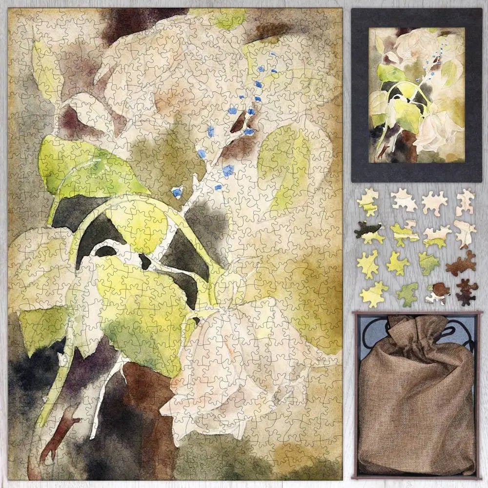 Peachy Rose Puzzle - PuzzlesPrint