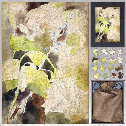 Peachy Rose Puzzle - PuzzlesPrint