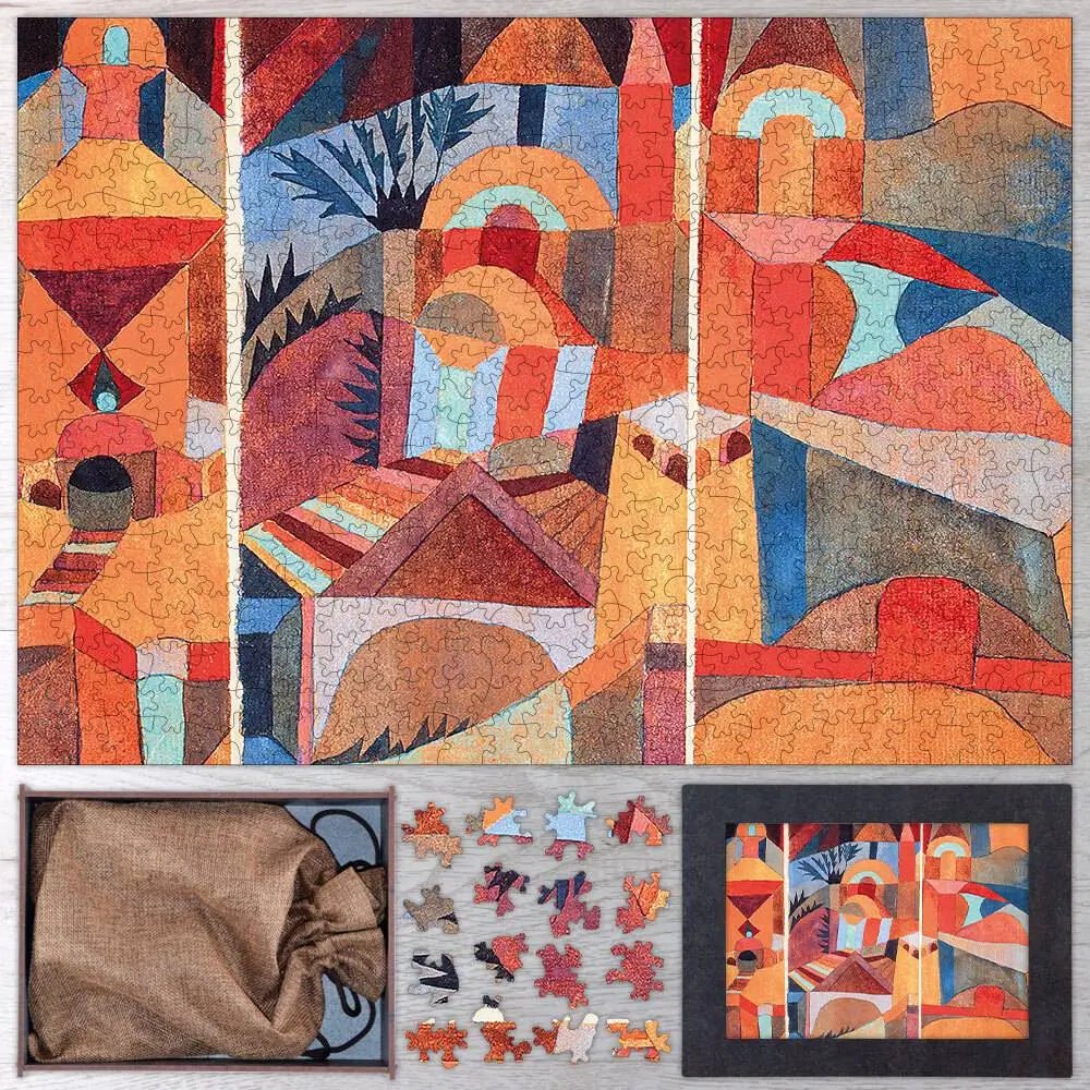 Temple Gardens Puzzle - PuzzlesPrint