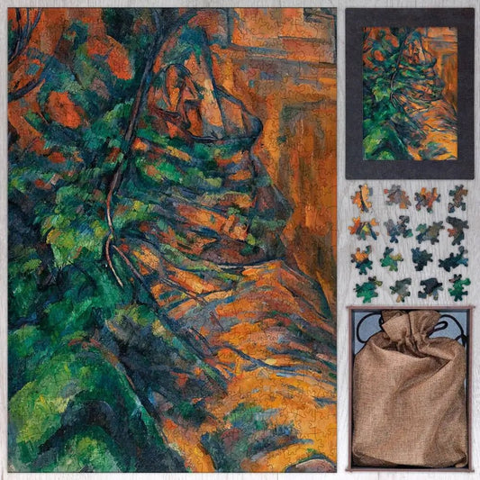 Rocks and Branches at Bibémus Puzzle - PuzzlesPrint