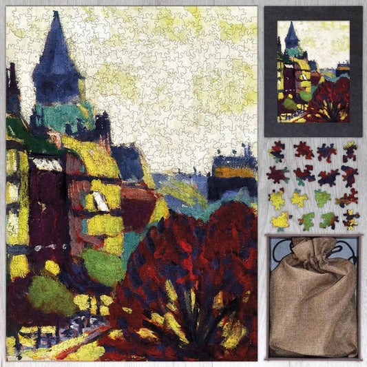 St. Germain des Pres Puzzle - PuzzlesPrint