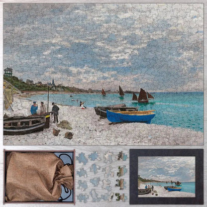 The Beach at Sainte - Adresse Puzzle - PuzzlesPrint