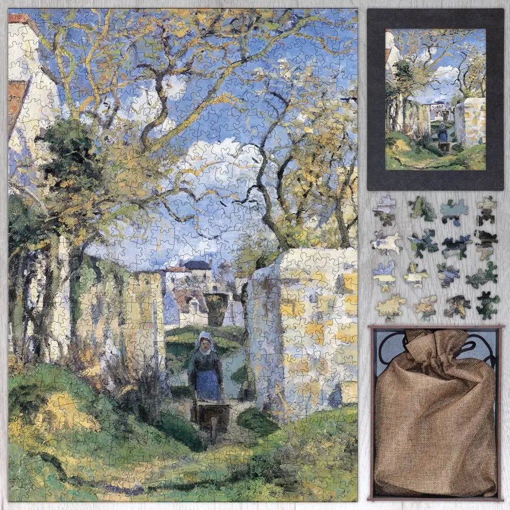 Landscape at Pontoise Puzzle - PuzzlesPrint