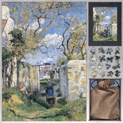 Landscape at Pontoise Puzzle - PuzzlesPrint