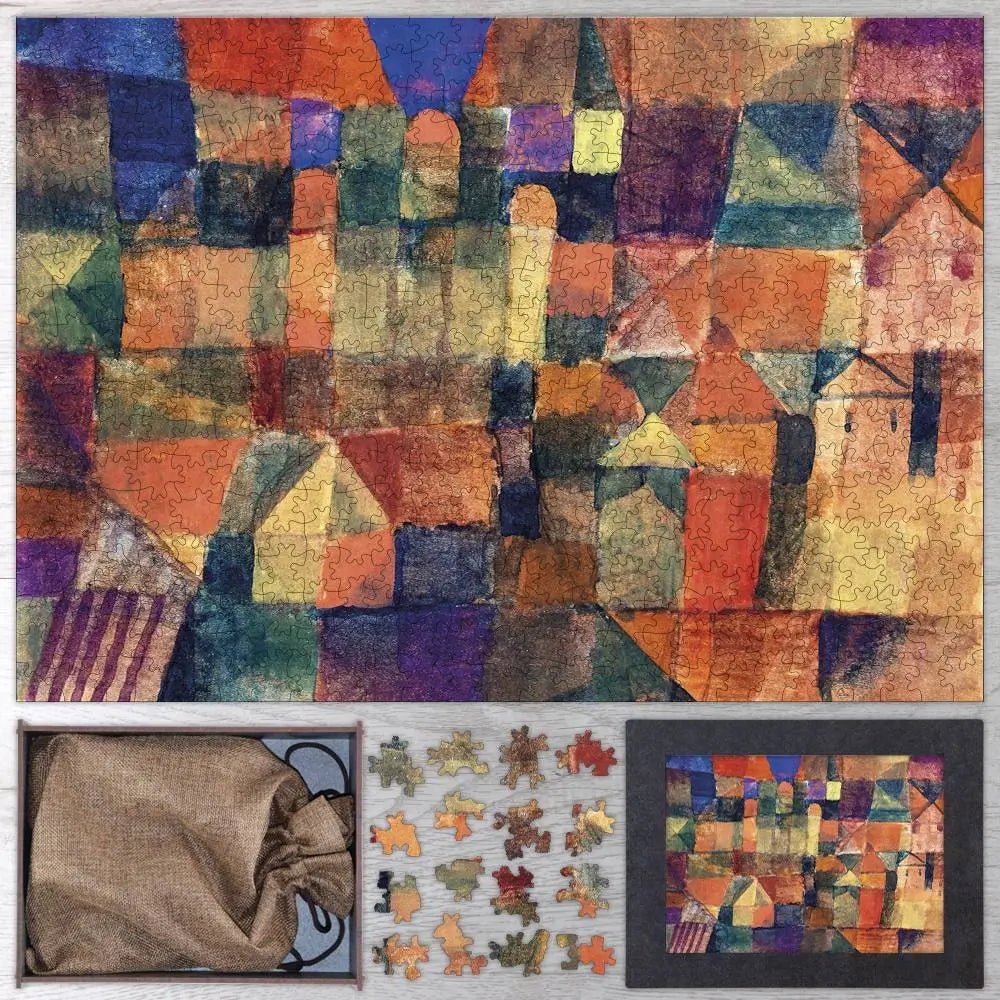 City With the Three Domes Puzzle - PuzzlesPrint