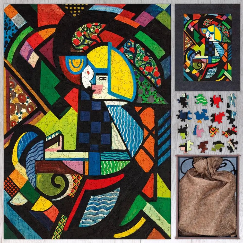 Daughter in a Rocker Puzzle - PuzzlesPrint