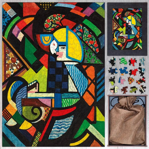 Daughter in a Rocker Puzzle - PuzzlesPrint