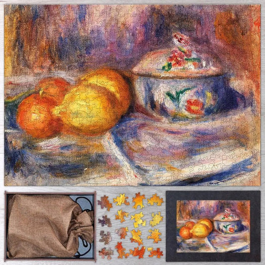 Fruit and Bonbonnière Puzzle - PuzzlesPrint